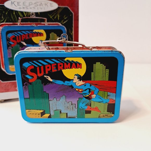 Hallmark Keepsake Ornament Superman Lunch Box DC Comics Man of Steel Christmas - Picture 4 of 9